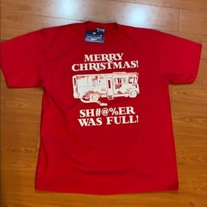 NWT Merry Christmas “Shitter was Full” T-Shirt